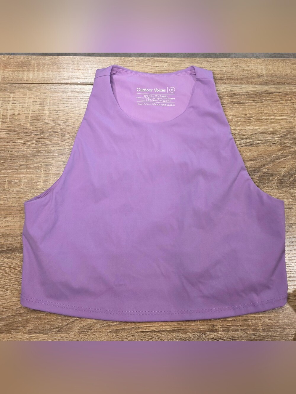 Outdoor Voices Super Form Crop Top